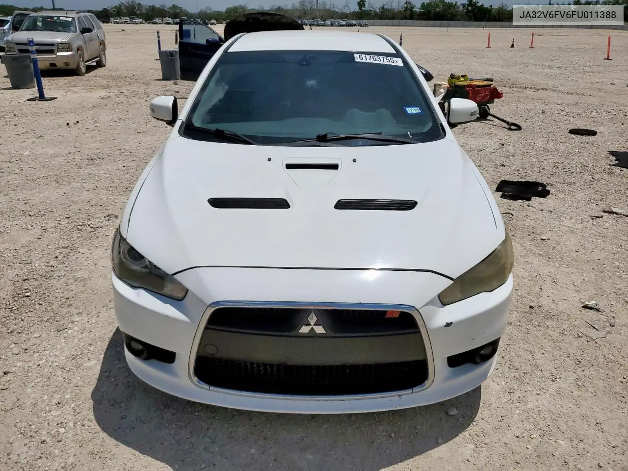 2015 Mitsubishi Lancer Ralliart VIN: JA32V6FV6FU011388 Lot: 61763755