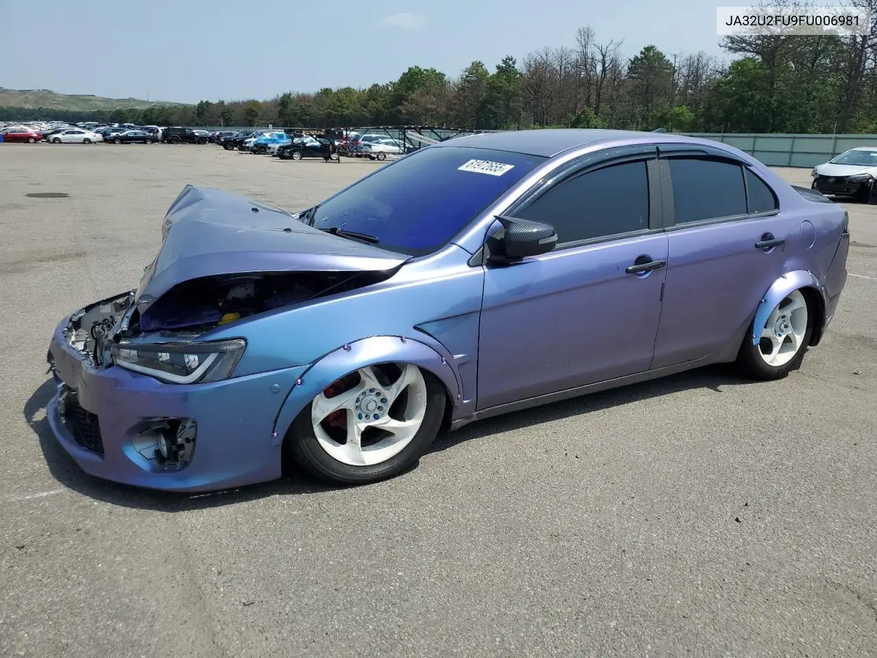 2015 Mitsubishi Lancer Es VIN: JA32U2FU9FU006981 Lot: 61972655