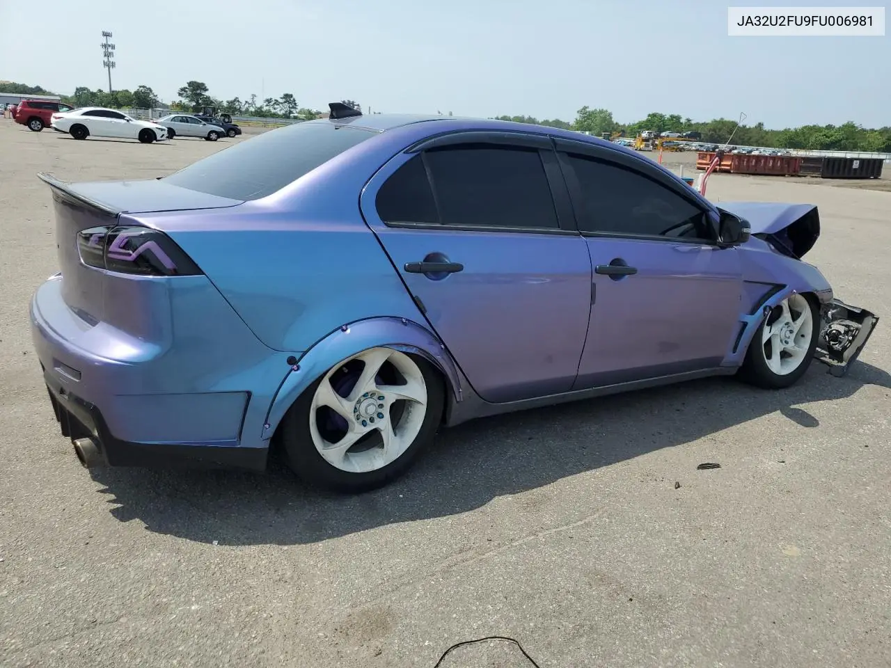 2015 Mitsubishi Lancer Es VIN: JA32U2FU9FU006981 Lot: 61972655