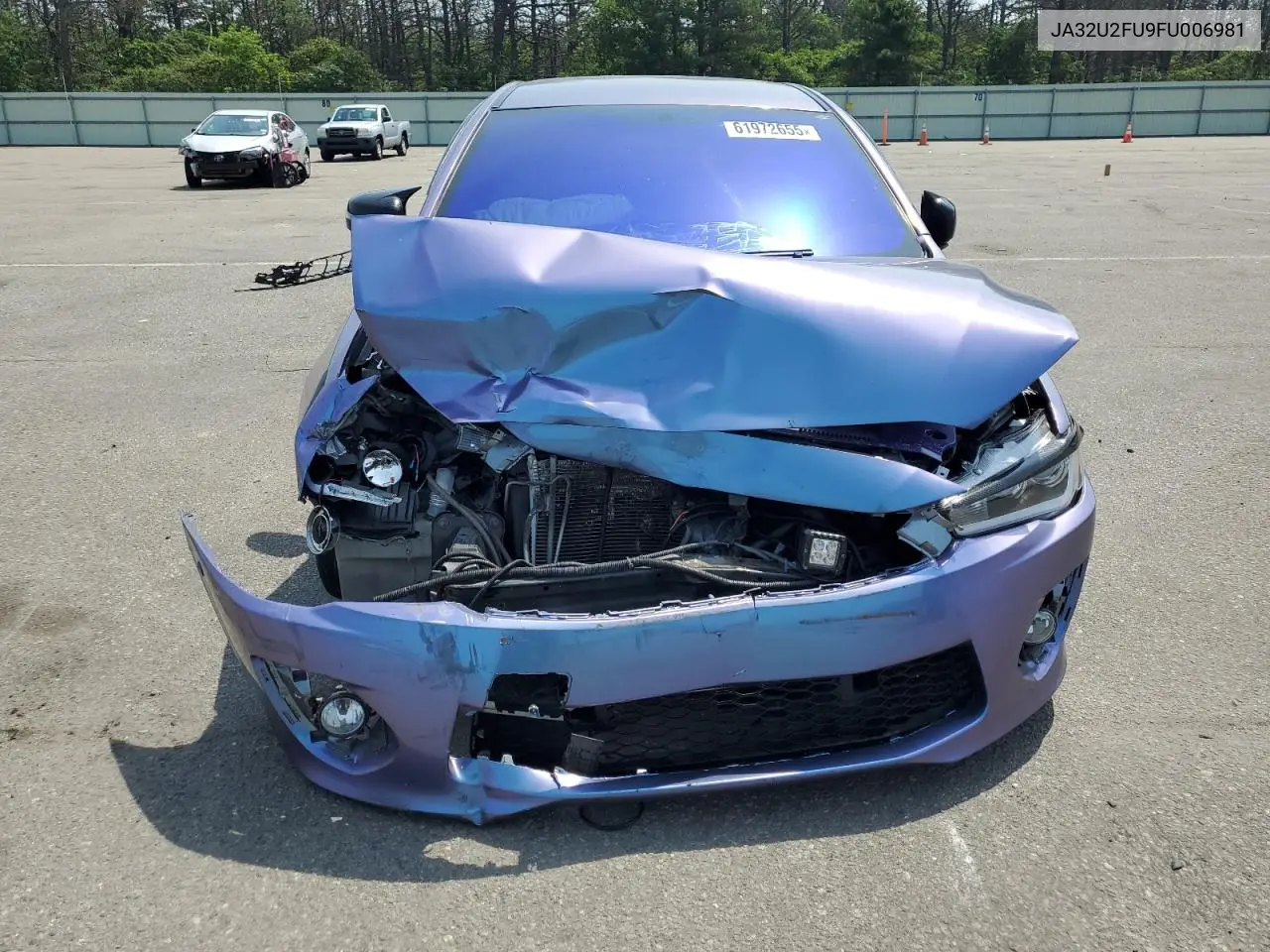 2015 Mitsubishi Lancer Es VIN: JA32U2FU9FU006981 Lot: 61972655