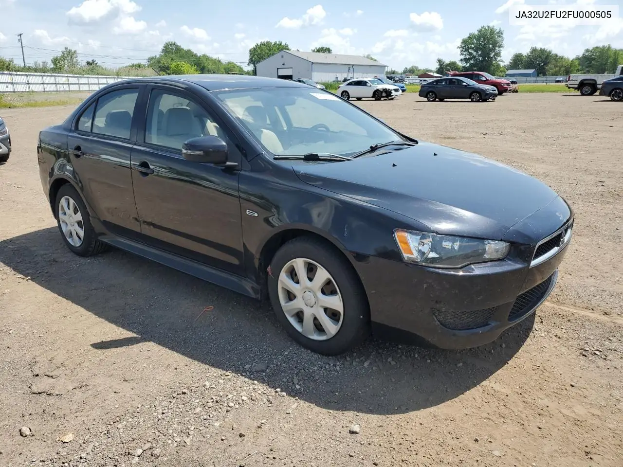 2015 Mitsubishi Lancer Es VIN: JA32U2FU2FU000505 Lot: 62017615
