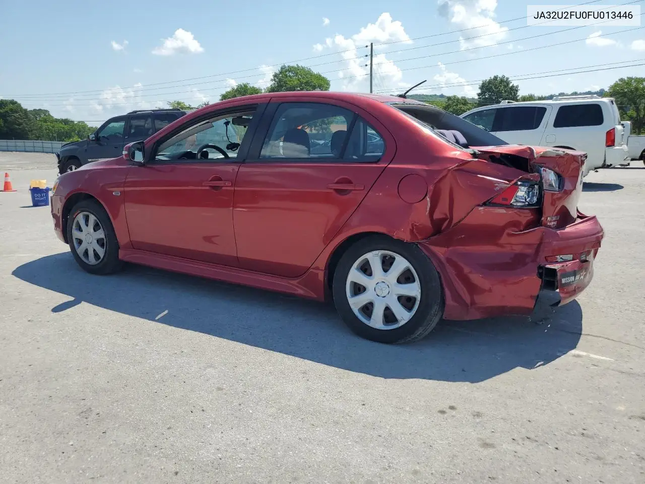 2015 Mitsubishi Lancer Es VIN: JA32U2FU0FU013446 Lot: 62033635