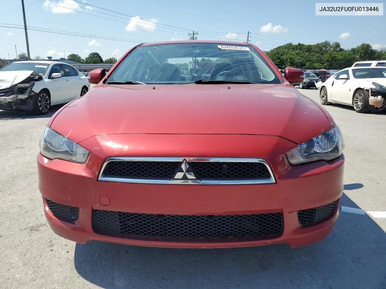 2015 Mitsubishi Lancer Es VIN: JA32U2FU0FU013446 Lot: 62033635