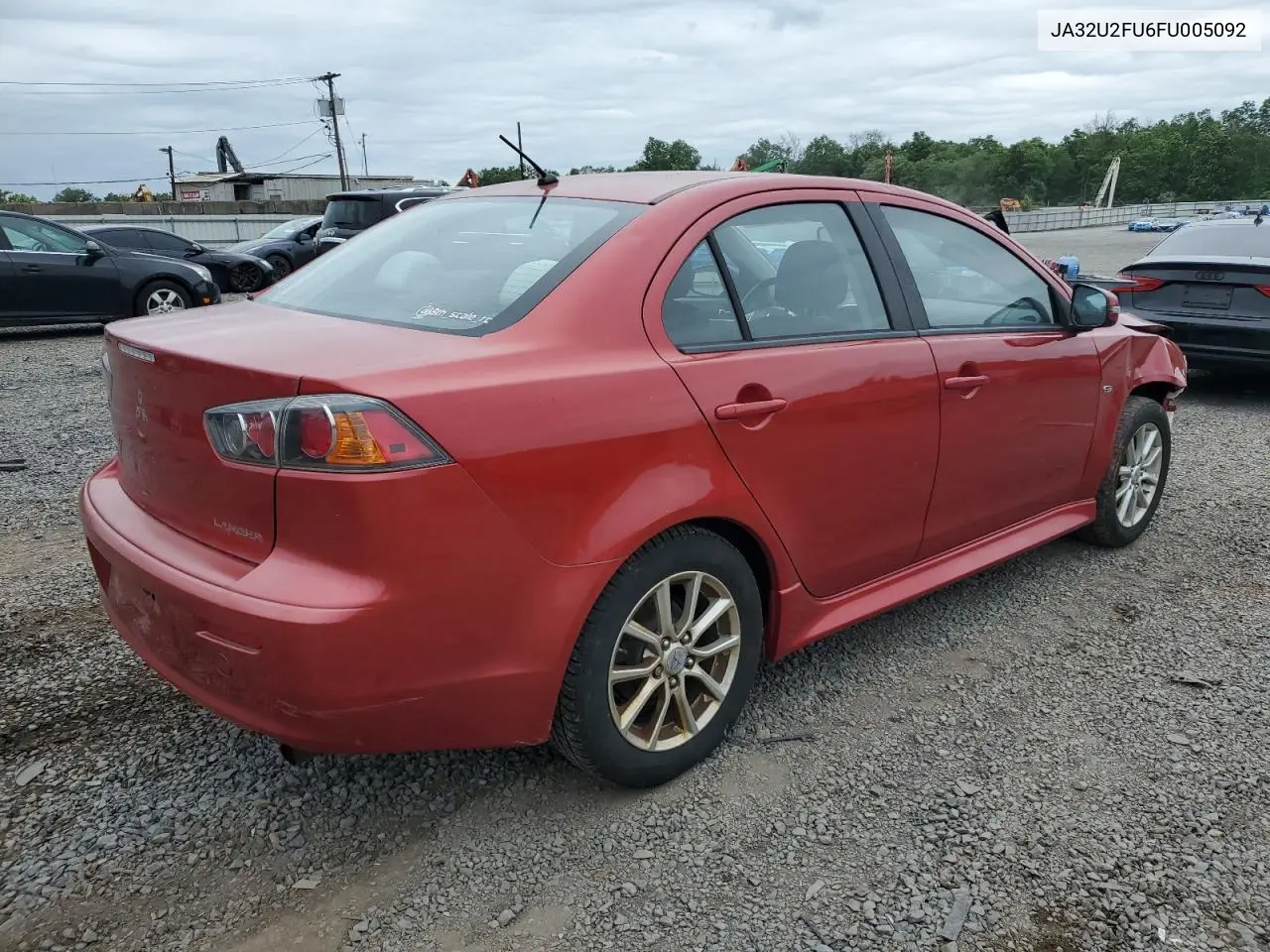 2015 Mitsubishi Lancer Es VIN: JA32U2FU6FU005092 Lot: 62068985