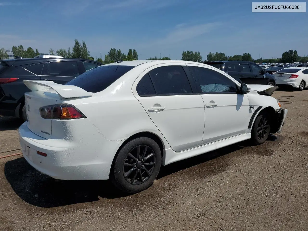 2015 Mitsubishi Lancer Es VIN: JA32U2FU6FU600301 Lot: 62565485