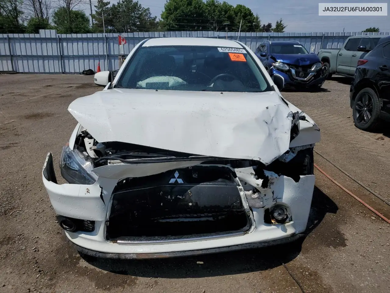2015 Mitsubishi Lancer Es VIN: JA32U2FU6FU600301 Lot: 62565485