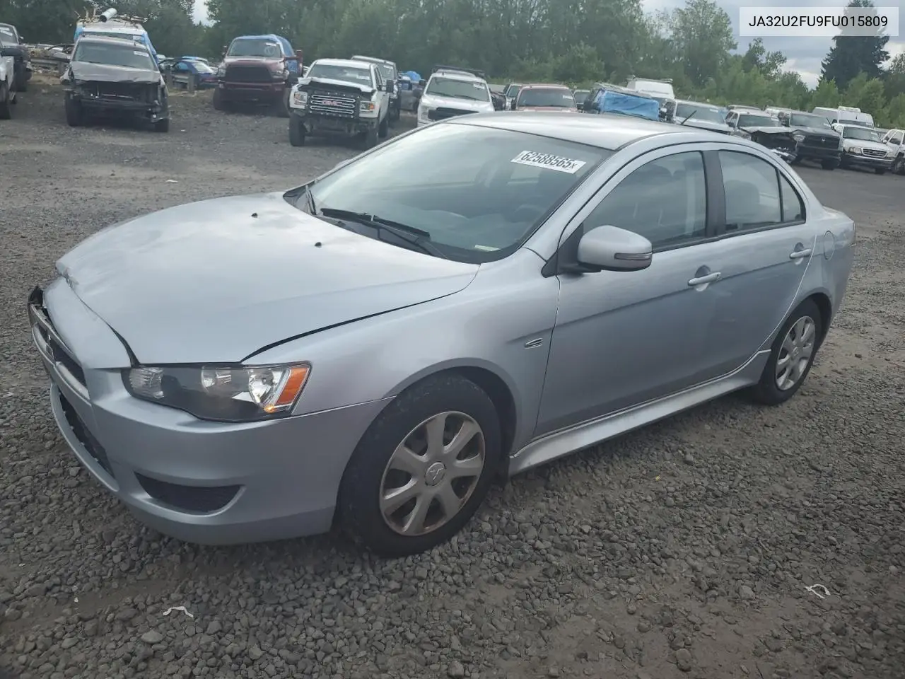 2015 Mitsubishi Lancer Es VIN: JA32U2FU9FU015809 Lot: 62588565