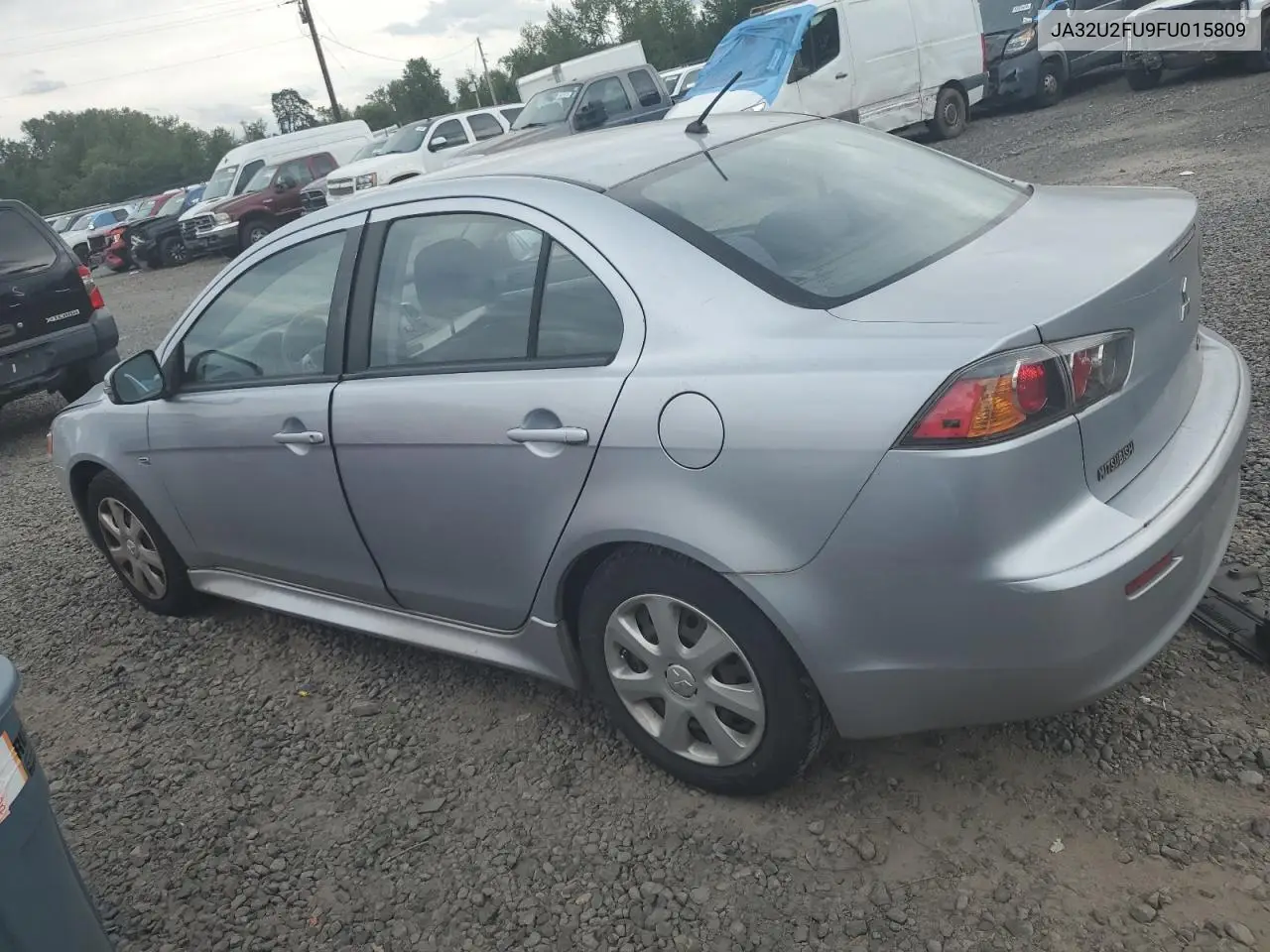 2015 Mitsubishi Lancer Es VIN: JA32U2FU9FU015809 Lot: 62588565