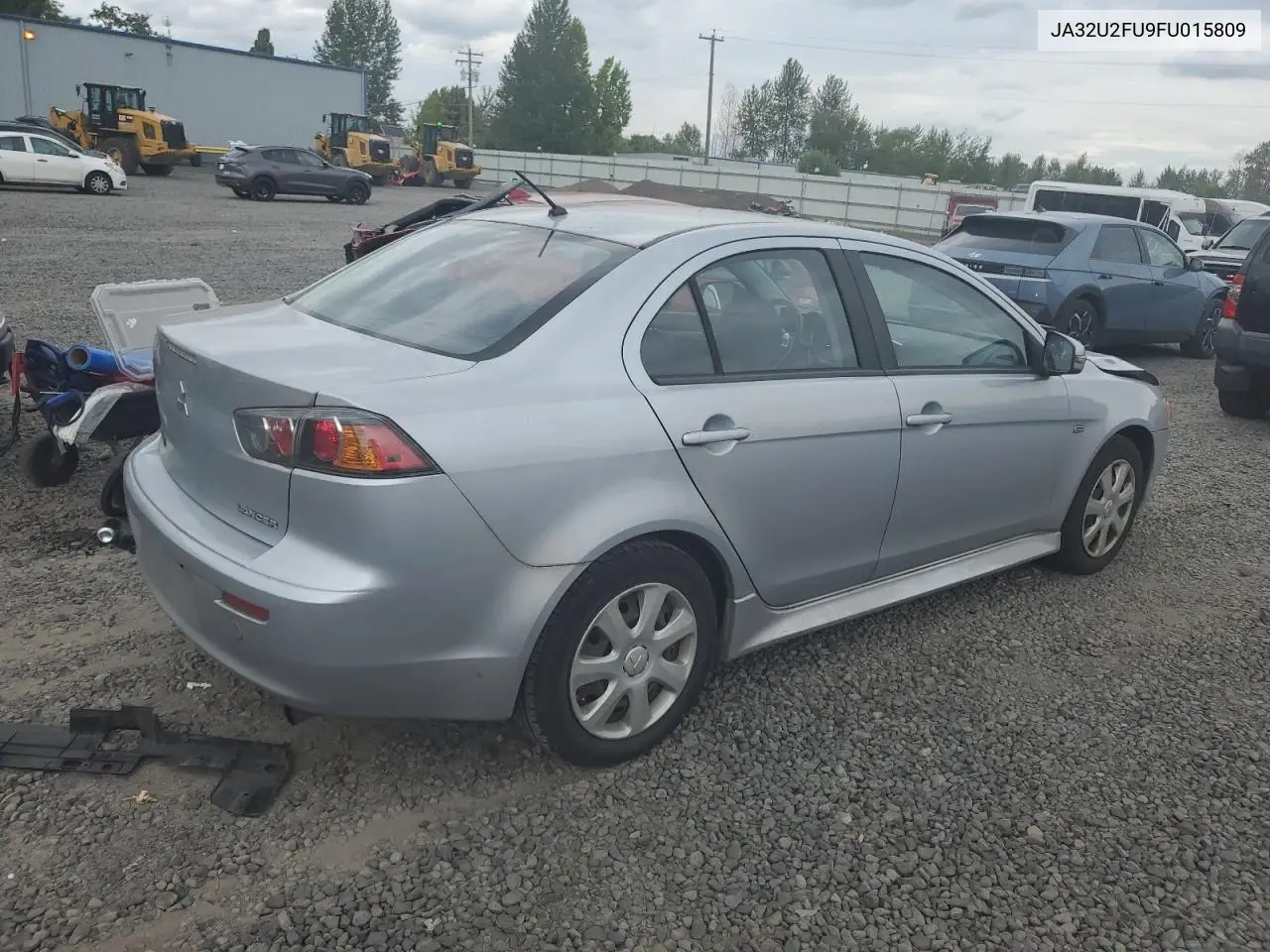 2015 Mitsubishi Lancer Es VIN: JA32U2FU9FU015809 Lot: 62588565