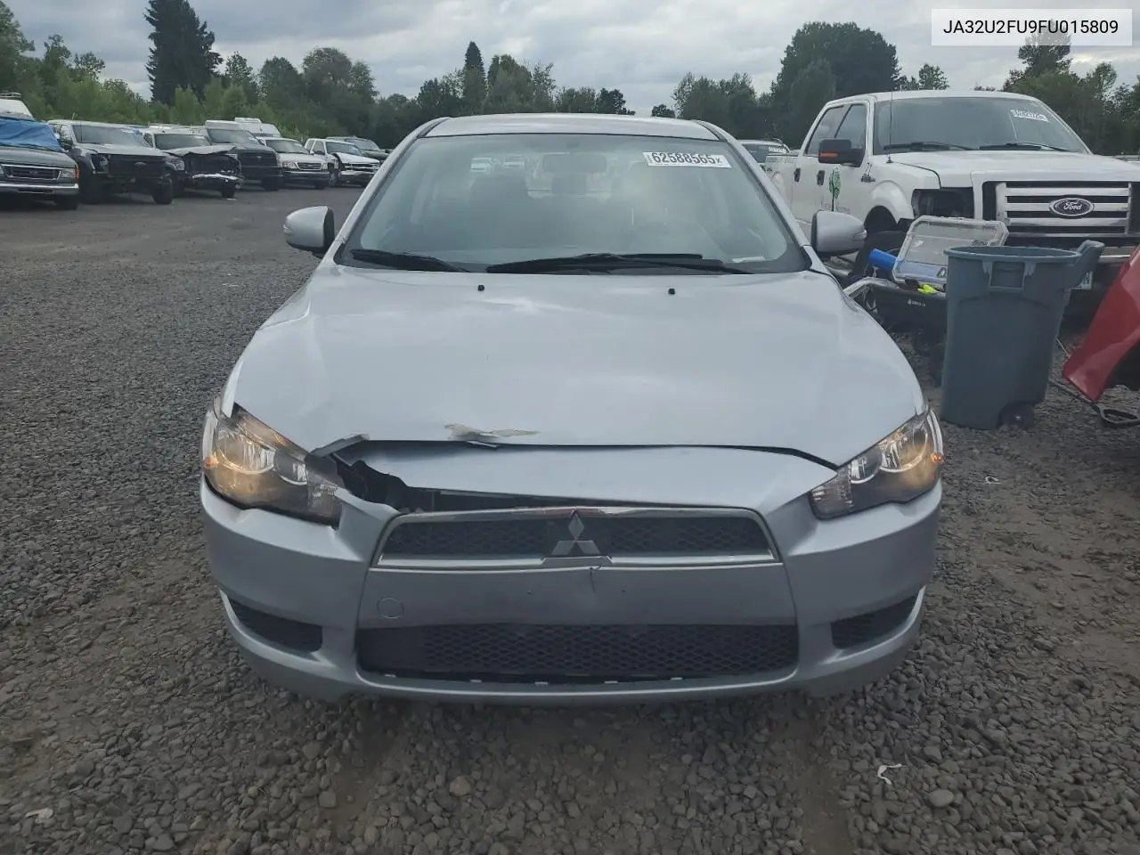 2015 Mitsubishi Lancer Es VIN: JA32U2FU9FU015809 Lot: 62588565