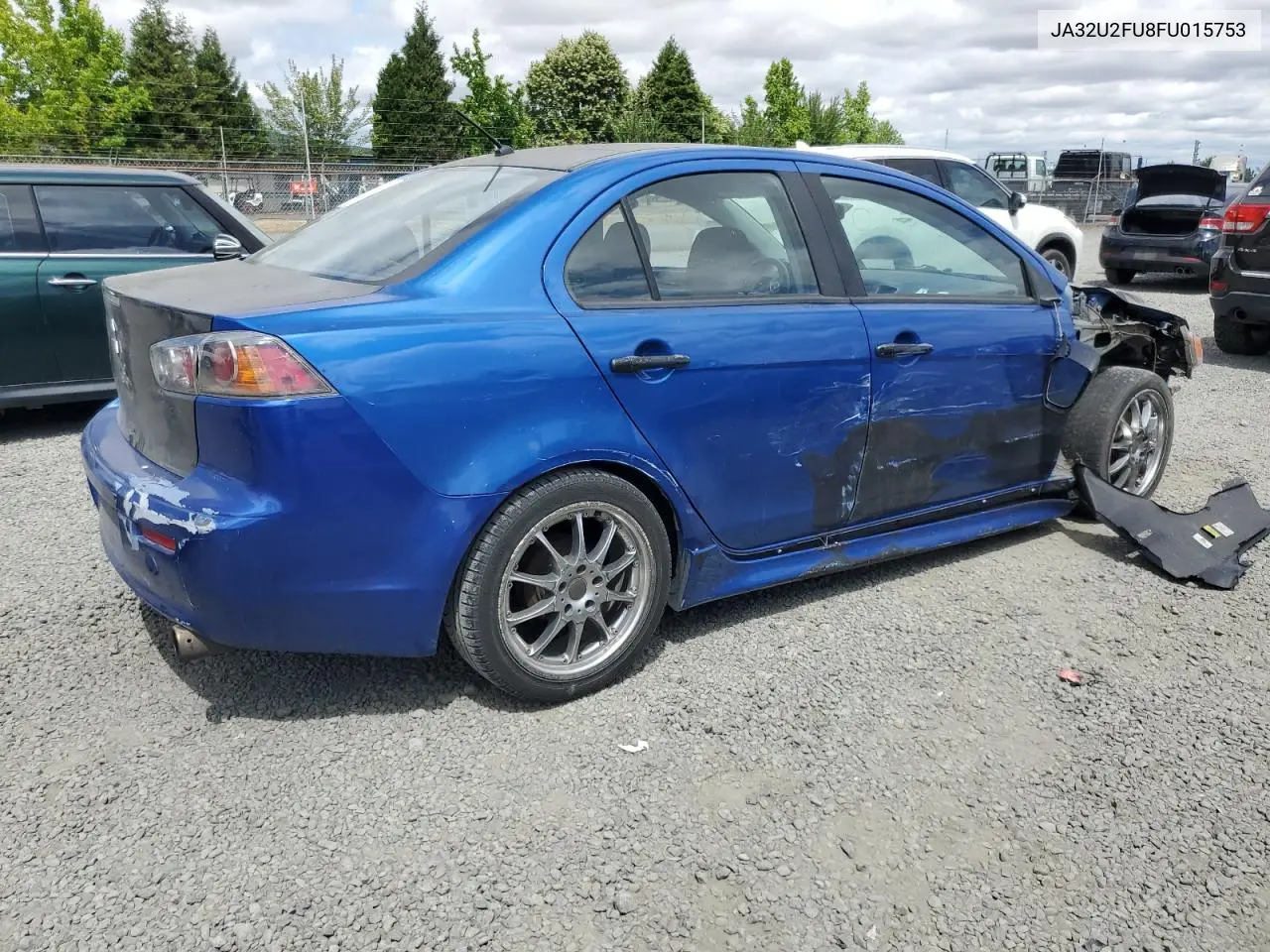 2015 Mitsubishi Lancer Es VIN: JA32U2FU8FU015753 Lot: 62739625
