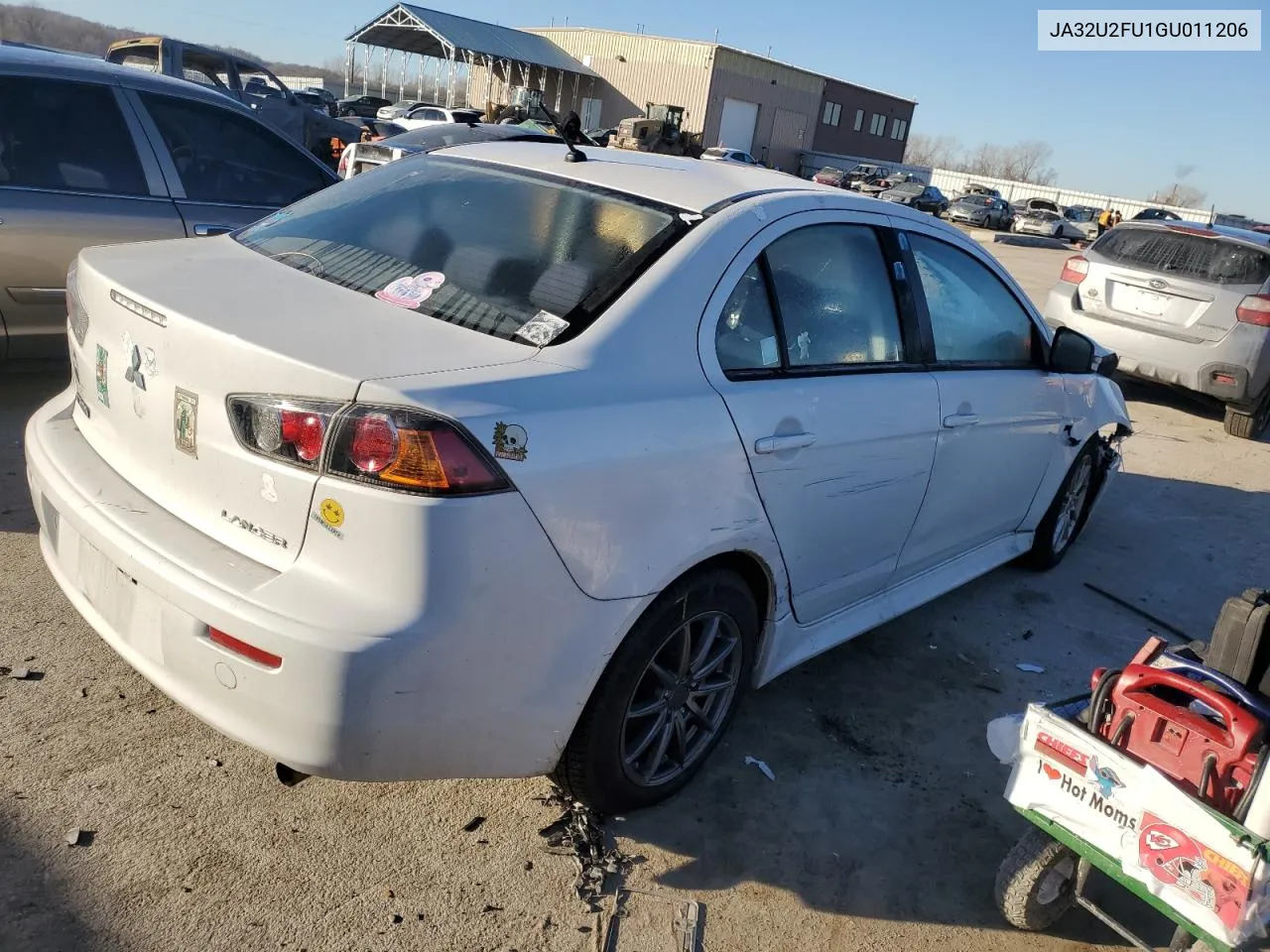 2016 Mitsubishi Lancer Es VIN: JA32U2FU1GU011206 Lot: 42745115