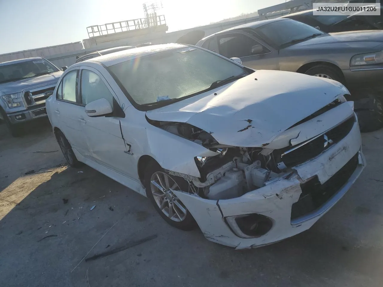 2016 Mitsubishi Lancer Es VIN: JA32U2FU1GU011206 Lot: 42745115