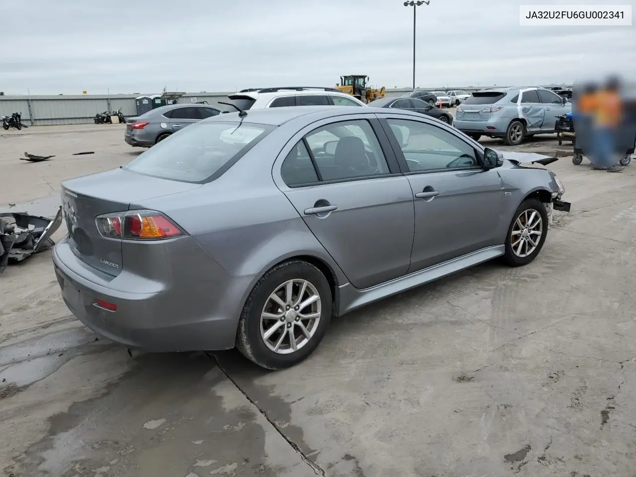 2016 Mitsubishi Lancer Es VIN: JA32U2FU6GU002341 Lot: 51756165