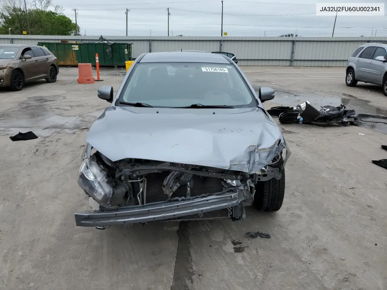 2016 Mitsubishi Lancer Es VIN: JA32U2FU6GU002341 Lot: 51756165