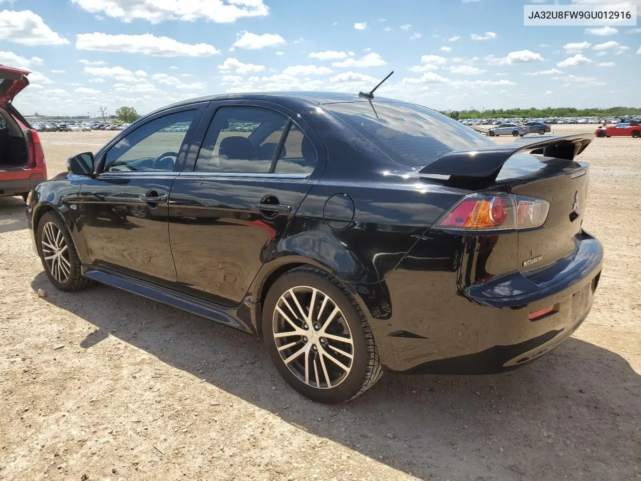 2016 Mitsubishi Lancer Gt VIN: JA32U8FW9GU012916 Lot: 54969325