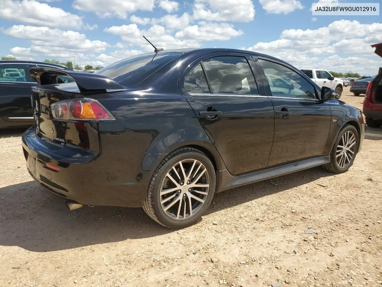 2016 Mitsubishi Lancer Gt VIN: JA32U8FW9GU012916 Lot: 54969325