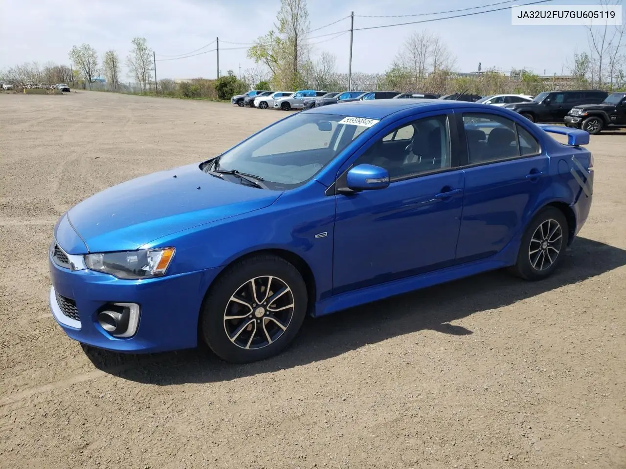 2016 Mitsubishi Lancer Es VIN: JA32U2FU7GU605119 Lot: 55999045