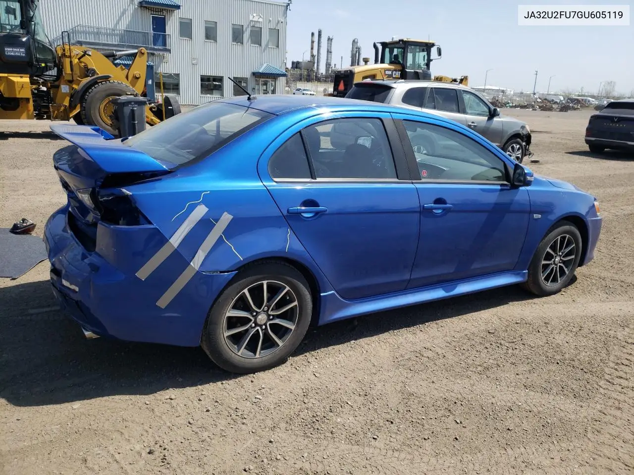2016 Mitsubishi Lancer Es VIN: JA32U2FU7GU605119 Lot: 55999045