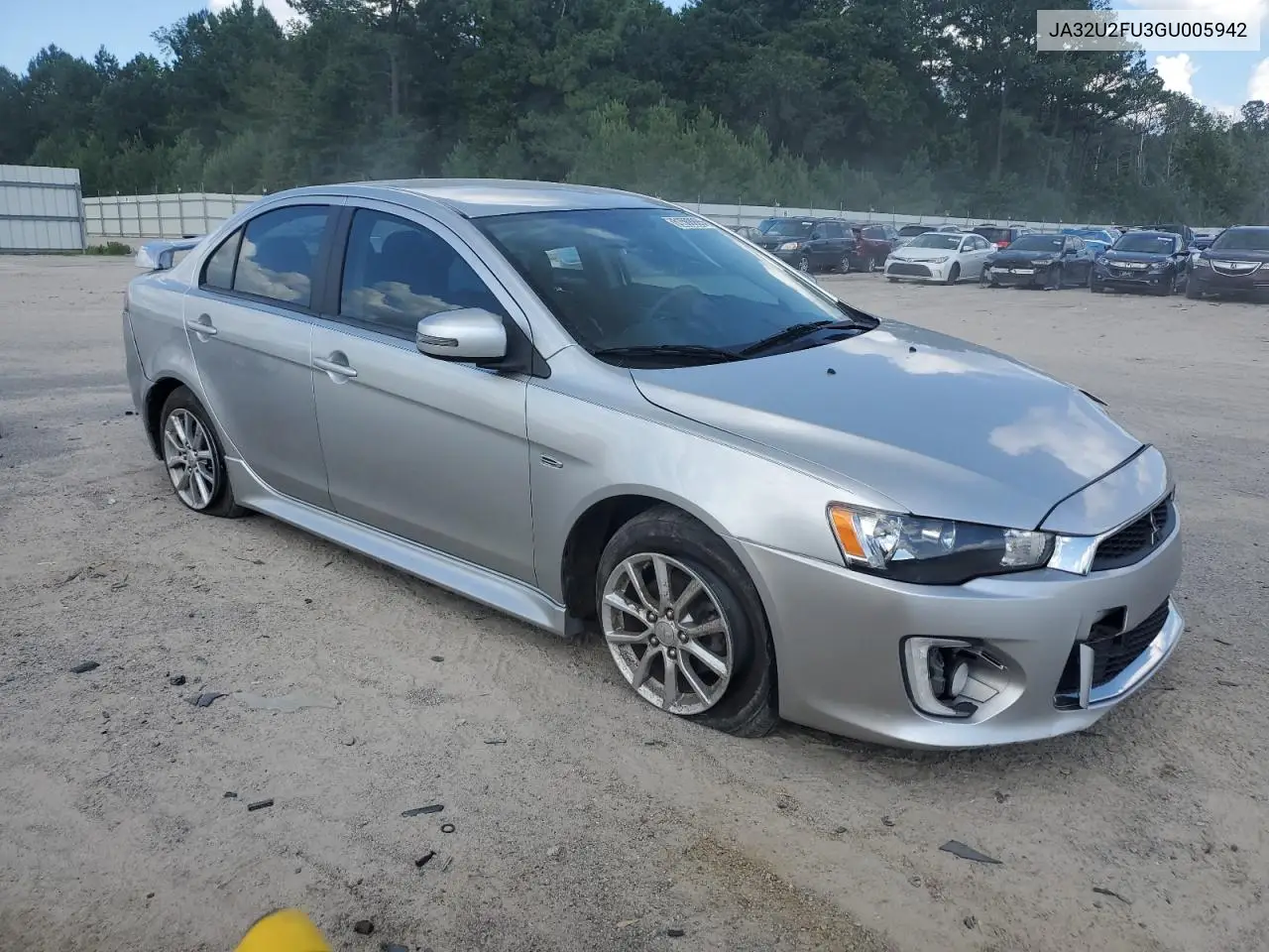 2016 Mitsubishi Lancer Es VIN: JA32U2FU3GU005942 Lot: 61508865