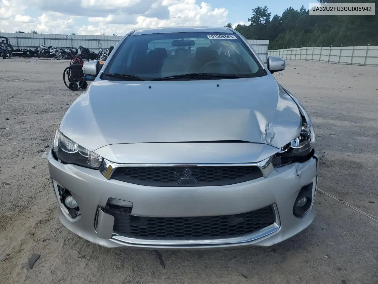 2016 Mitsubishi Lancer Es VIN: JA32U2FU3GU005942 Lot: 61508865