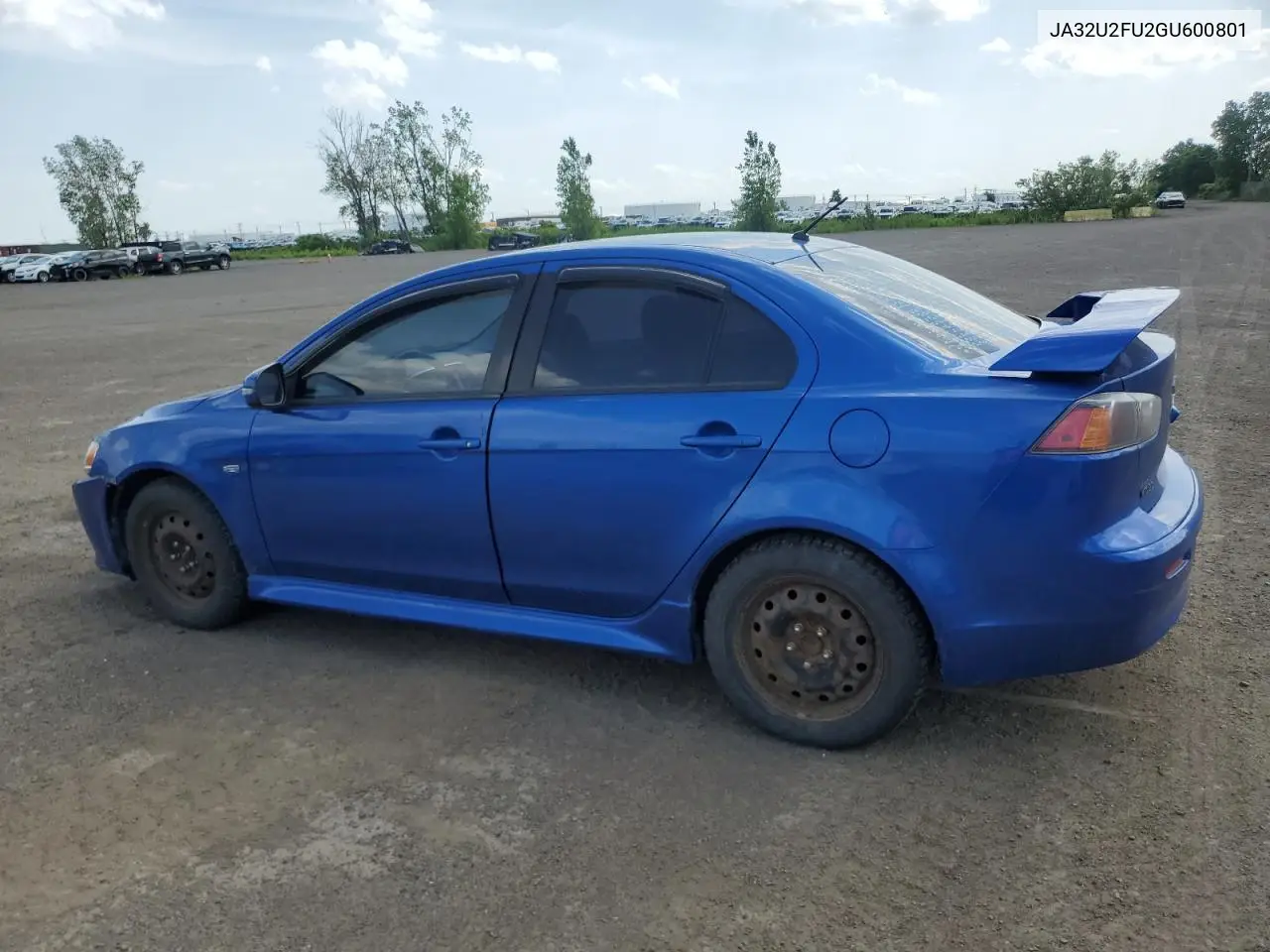 2016 Mitsubishi Lancer Es VIN: JA32U2FU2GU600801 Lot: 62075355