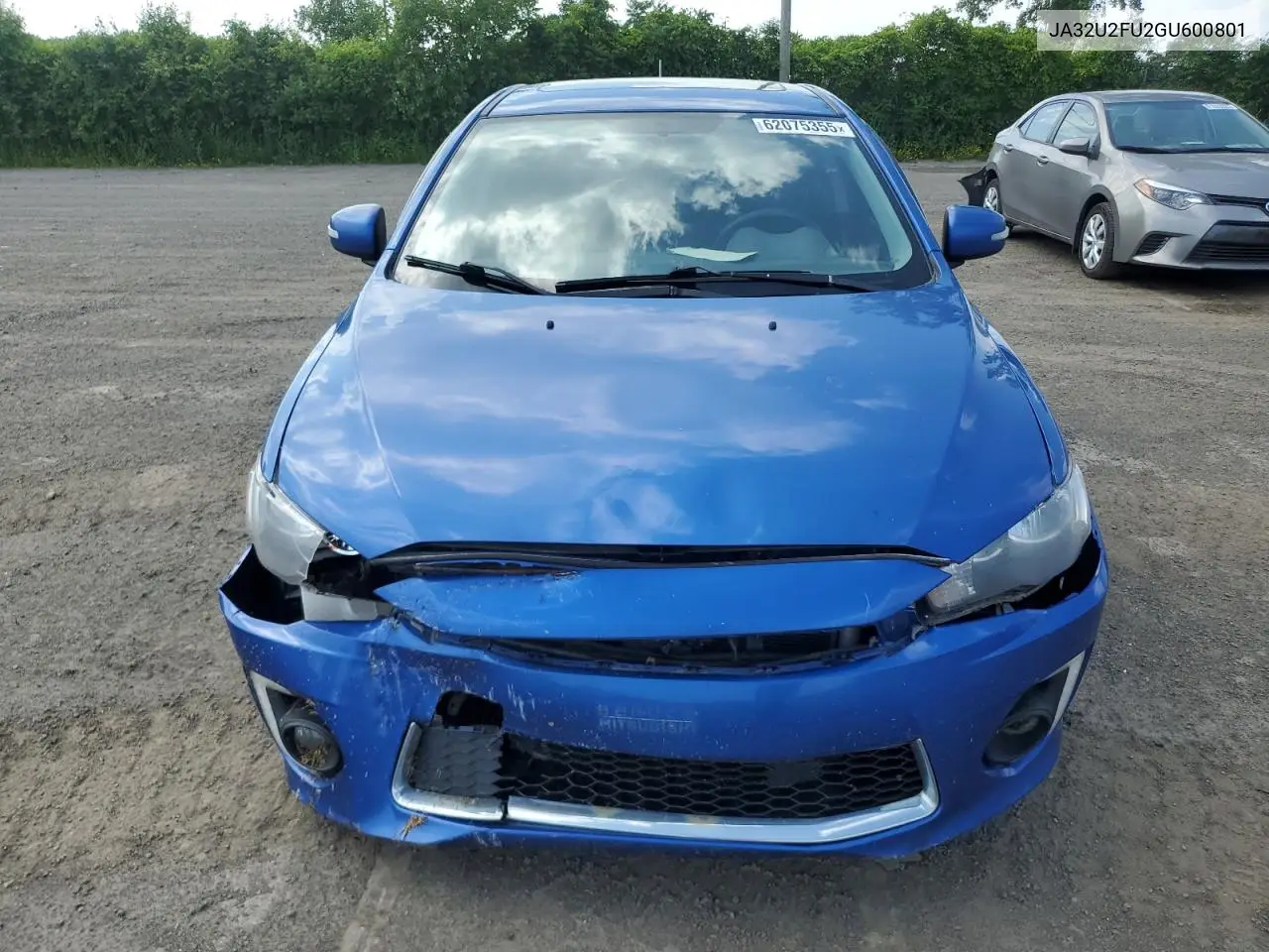 2016 Mitsubishi Lancer Es VIN: JA32U2FU2GU600801 Lot: 62075355