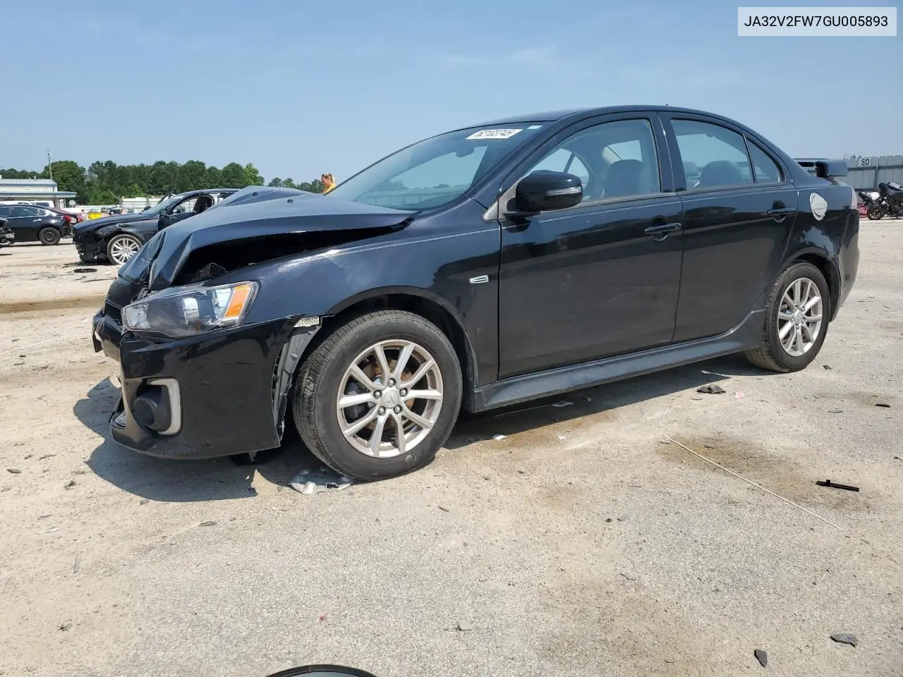 2016 Mitsubishi Lancer Es VIN: JA32V2FW7GU005893 Lot: 62103745