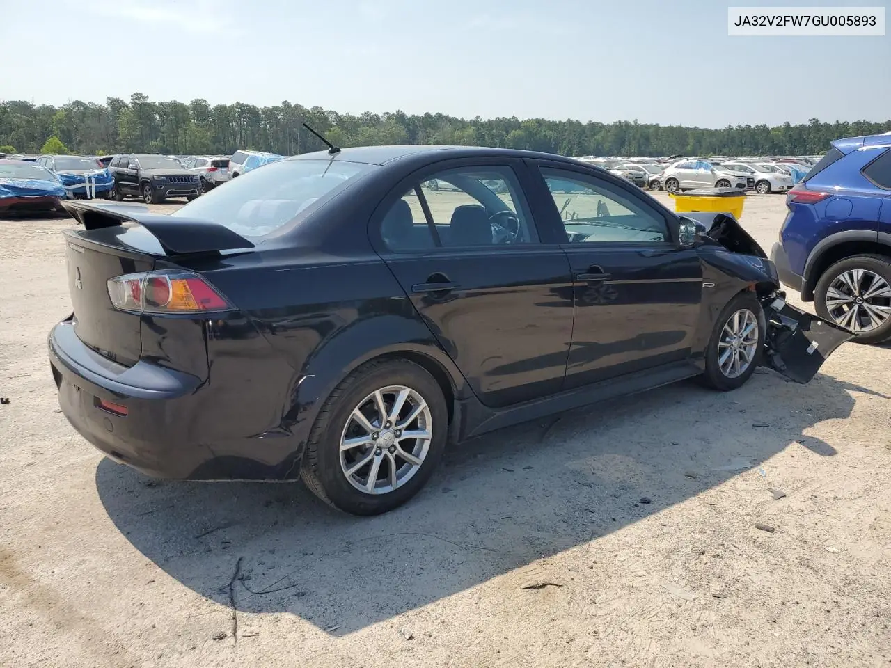 2016 Mitsubishi Lancer Es VIN: JA32V2FW7GU005893 Lot: 62103745