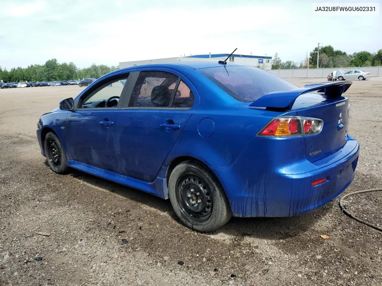 2016 Mitsubishi Lancer Gt VIN: JA32U8FW6GU602331 Lot: 62576735