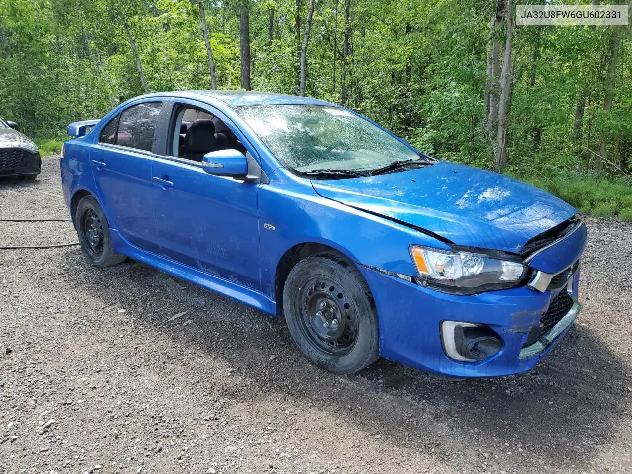 2016 Mitsubishi Lancer Gt VIN: JA32U8FW6GU602331 Lot: 62576735