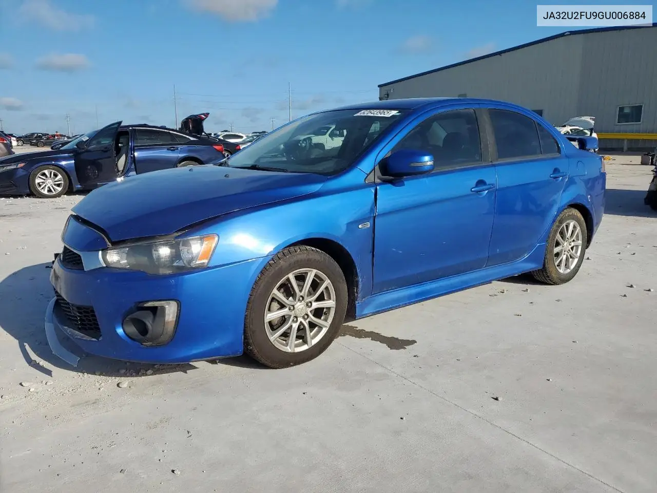 2016 Mitsubishi Lancer Es VIN: JA32U2FU9GU006884 Lot: 62643965
