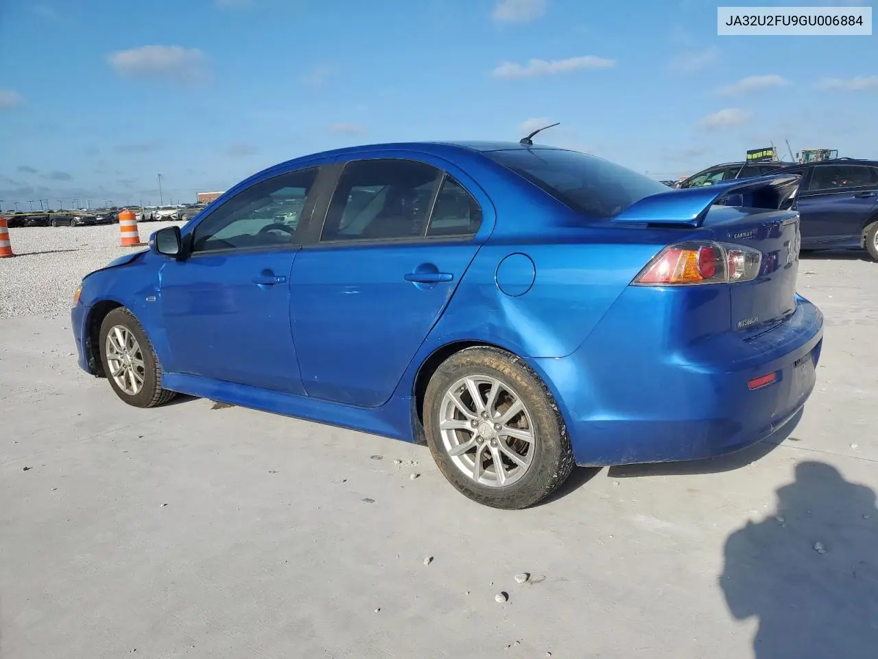 2016 Mitsubishi Lancer Es VIN: JA32U2FU9GU006884 Lot: 62643965