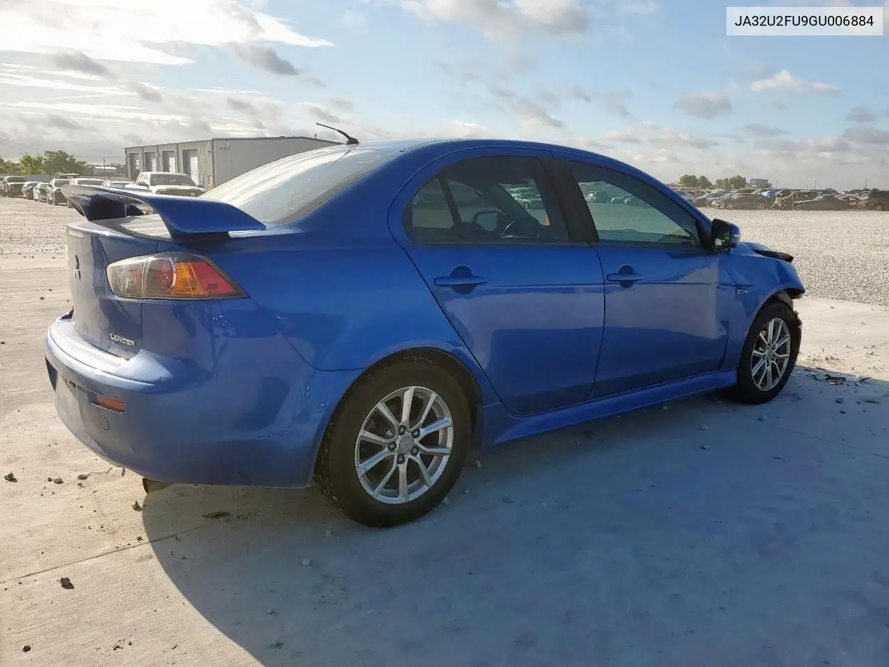 2016 Mitsubishi Lancer Es VIN: JA32U2FU9GU006884 Lot: 62643965