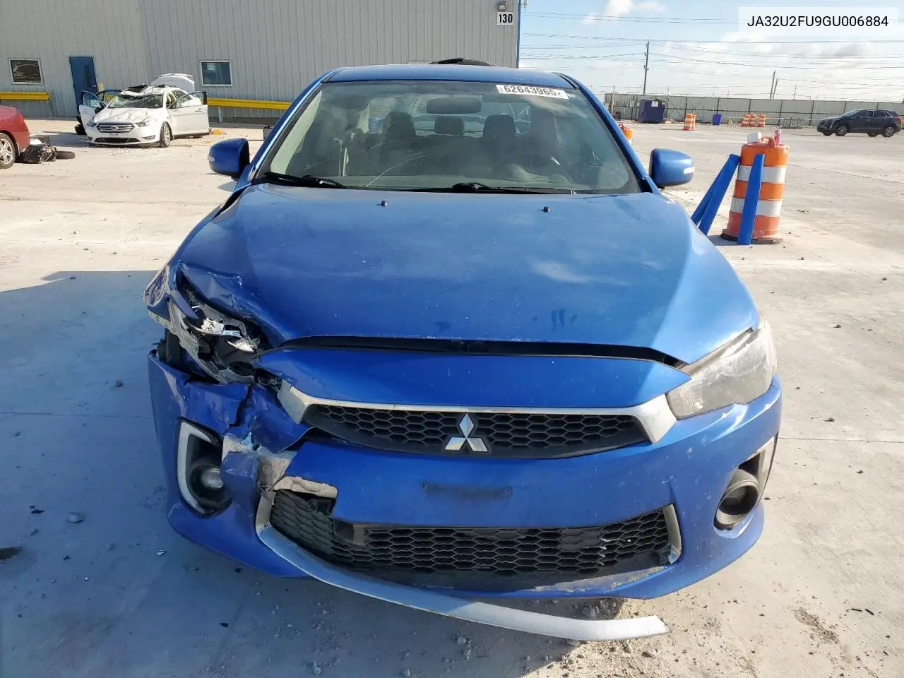 2016 Mitsubishi Lancer Es VIN: JA32U2FU9GU006884 Lot: 62643965