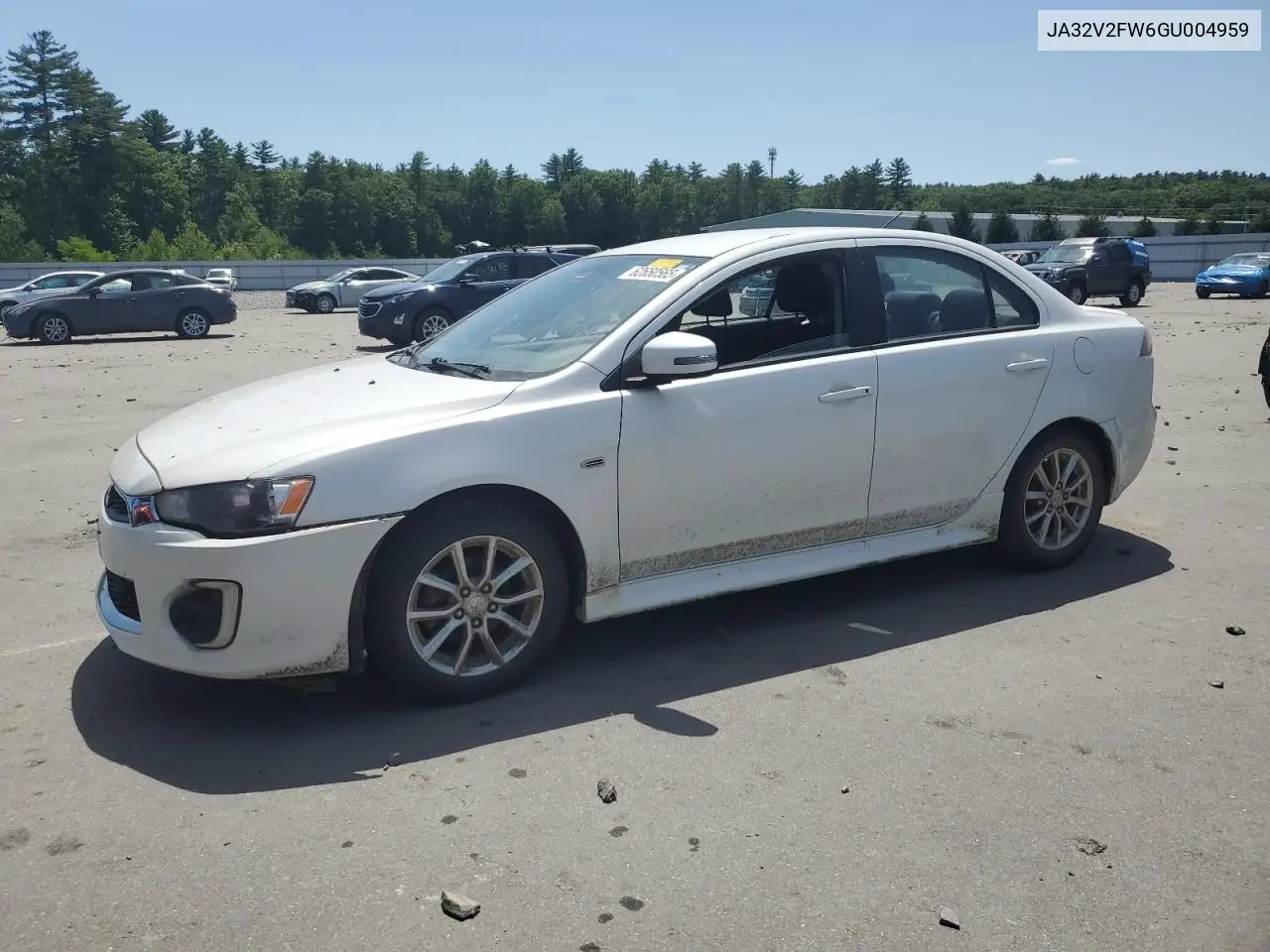 2016 Mitsubishi Lancer Es VIN: JA32V2FW6GU004959 Lot: 62650565