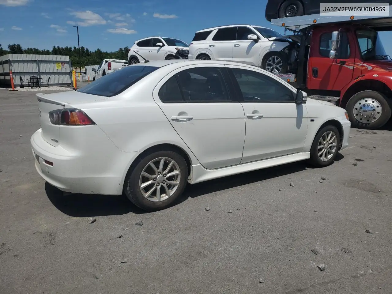 2016 Mitsubishi Lancer Es VIN: JA32V2FW6GU004959 Lot: 62650565