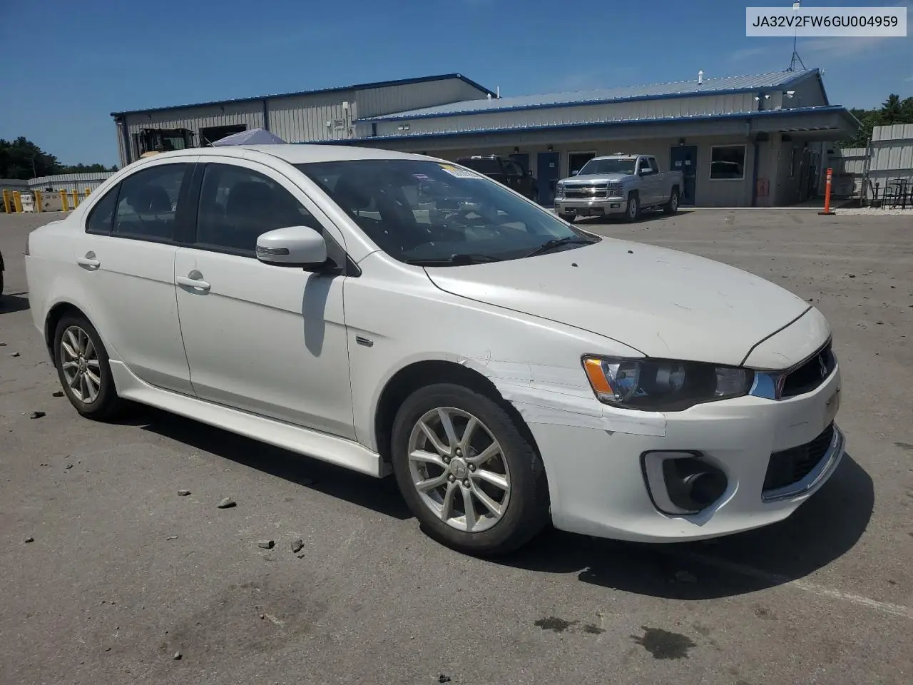 2016 Mitsubishi Lancer Es VIN: JA32V2FW6GU004959 Lot: 62650565