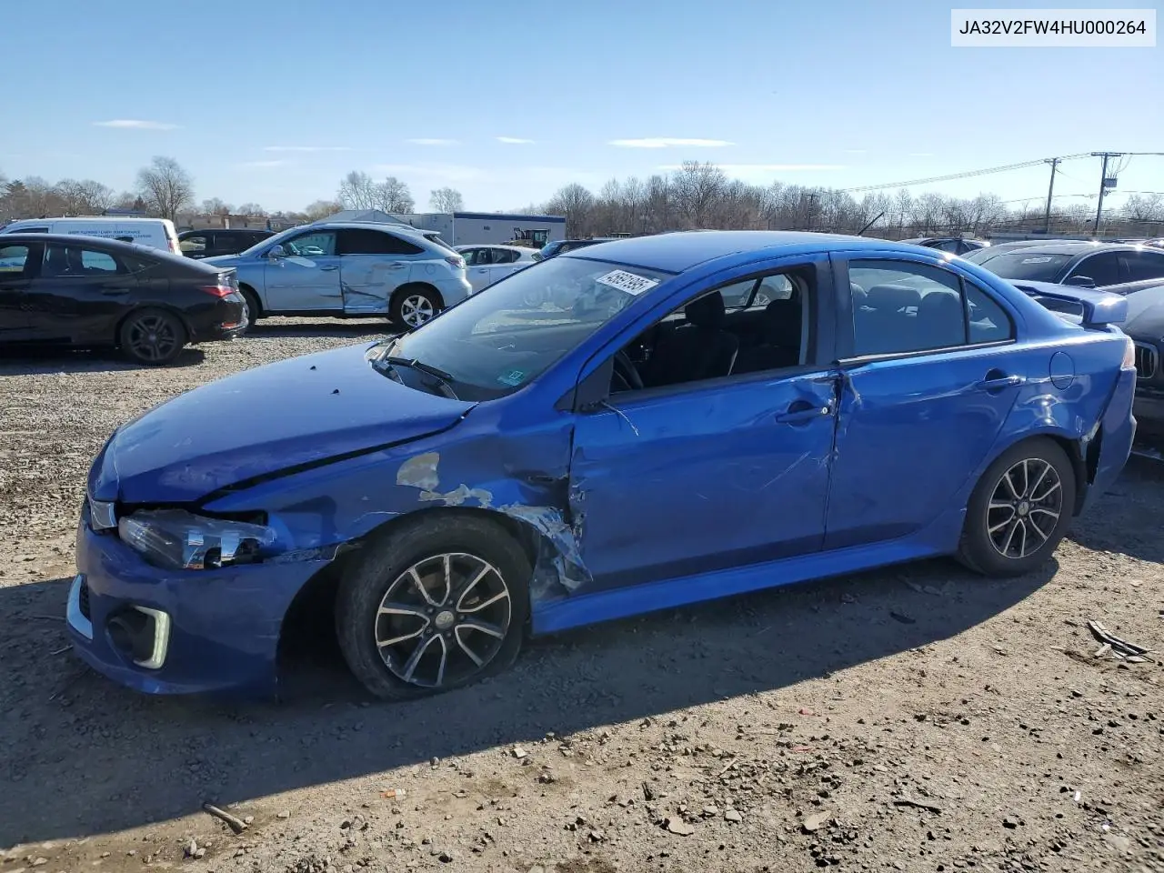 2017 Mitsubishi Lancer Es VIN: JA32V2FW4HU000264 Lot: 45691995