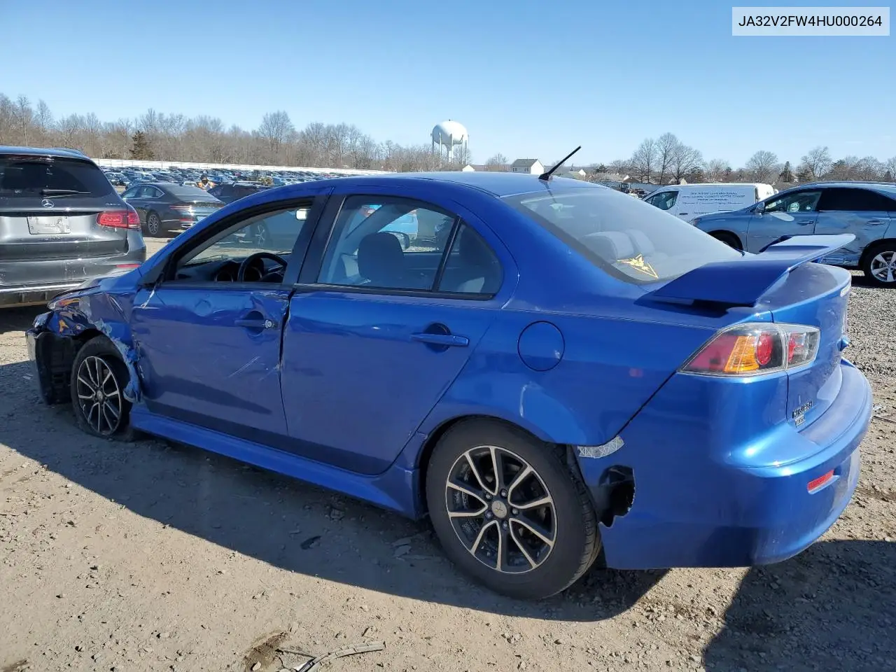 2017 Mitsubishi Lancer Es VIN: JA32V2FW4HU000264 Lot: 45691995