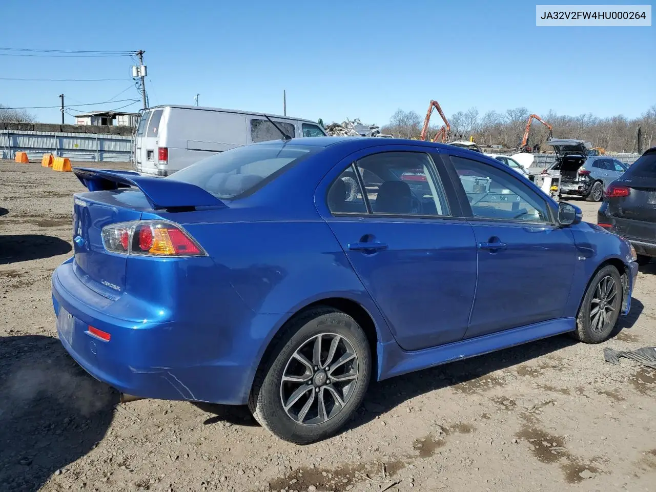 2017 Mitsubishi Lancer Es VIN: JA32V2FW4HU000264 Lot: 45691995