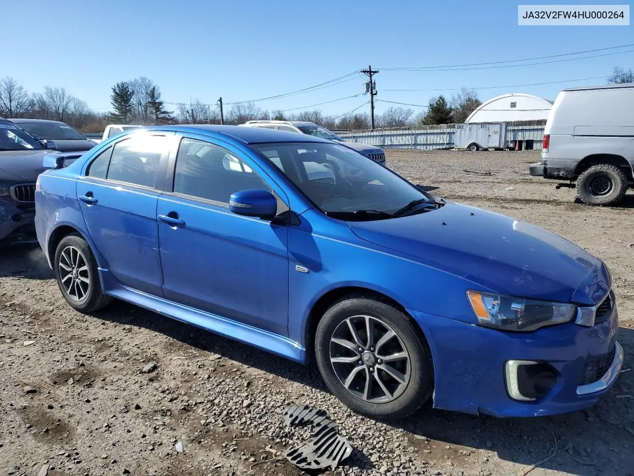 2017 Mitsubishi Lancer Es VIN: JA32V2FW4HU000264 Lot: 45691995