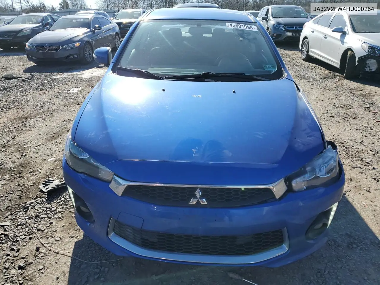 2017 Mitsubishi Lancer Es VIN: JA32V2FW4HU000264 Lot: 45691995