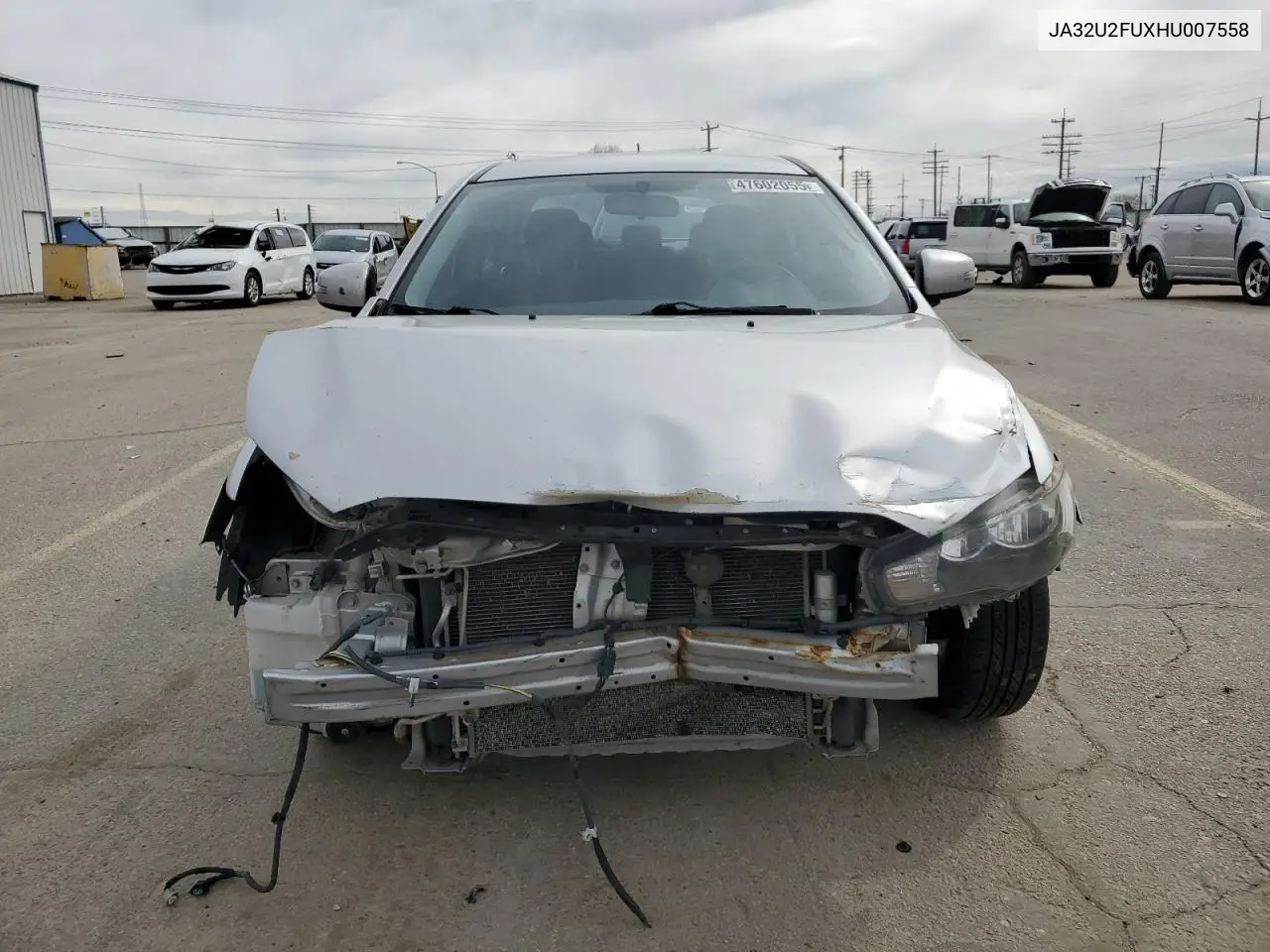 2017 Mitsubishi Lancer Es VIN: JA32U2FUXHU007558 Lot: 47602055