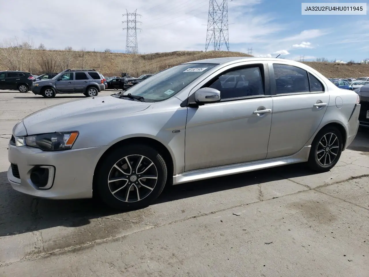 2017 Mitsubishi Lancer Es VIN: JA32U2FU4HU011945 Lot: 49152195
