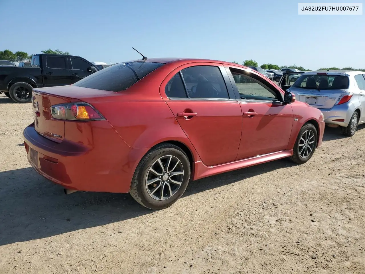 2017 Mitsubishi Lancer Es VIN: JA32U2FU7HU007677 Lot: 51907025