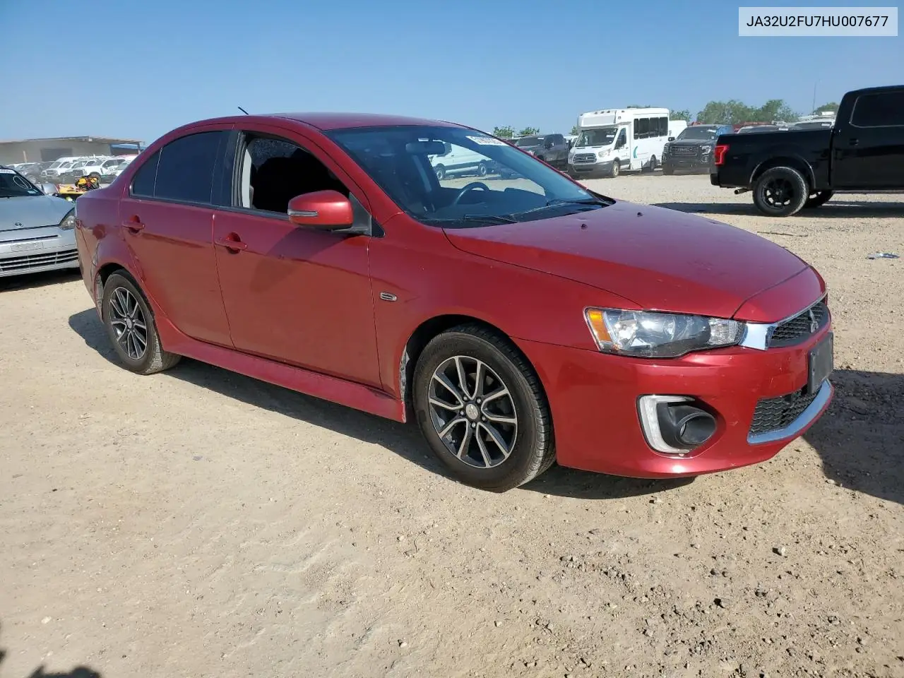 2017 Mitsubishi Lancer Es VIN: JA32U2FU7HU007677 Lot: 51907025