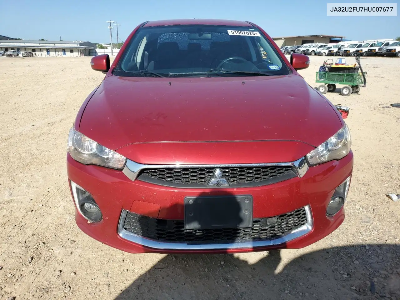 2017 Mitsubishi Lancer Es VIN: JA32U2FU7HU007677 Lot: 51907025