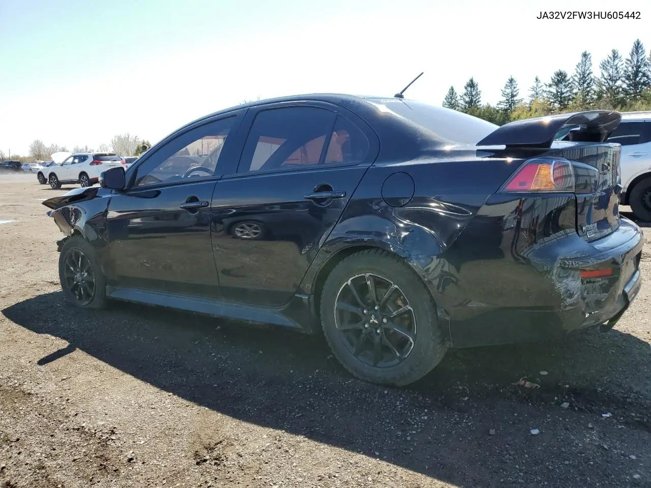 2017 Mitsubishi Lancer Es VIN: JA32V2FW3HU605442 Lot: 52496515