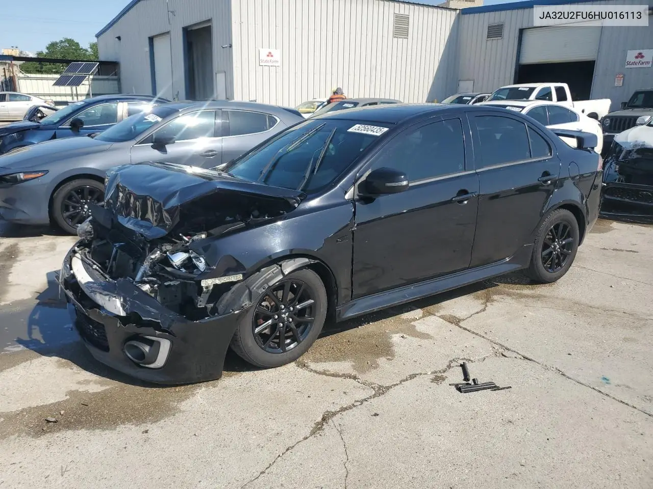2017 Mitsubishi Lancer Es VIN: JA32U2FU6HU016113 Lot: 52560435